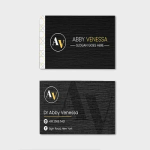 Classic Visiting Cards