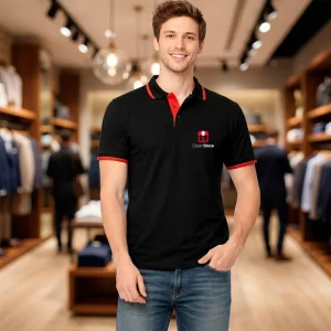 Duo Stripe Polo T-Shirt
