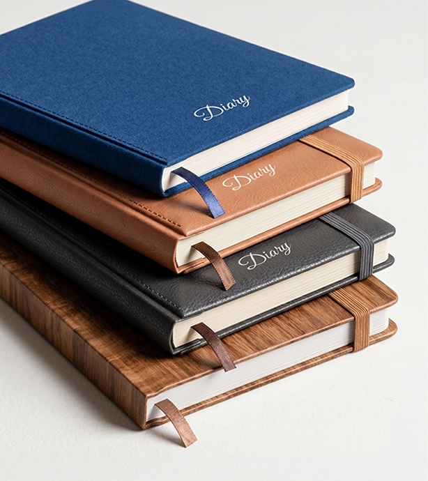 Premium Quality Corporate Diary Printing with Your Company Logo