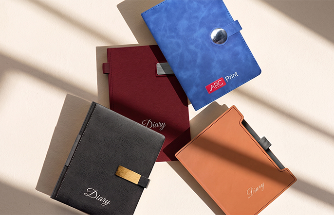 Logo Printing and Customisation Options for Bulk Diary Orders