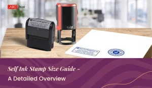 Self Ink Stamp Size Guide