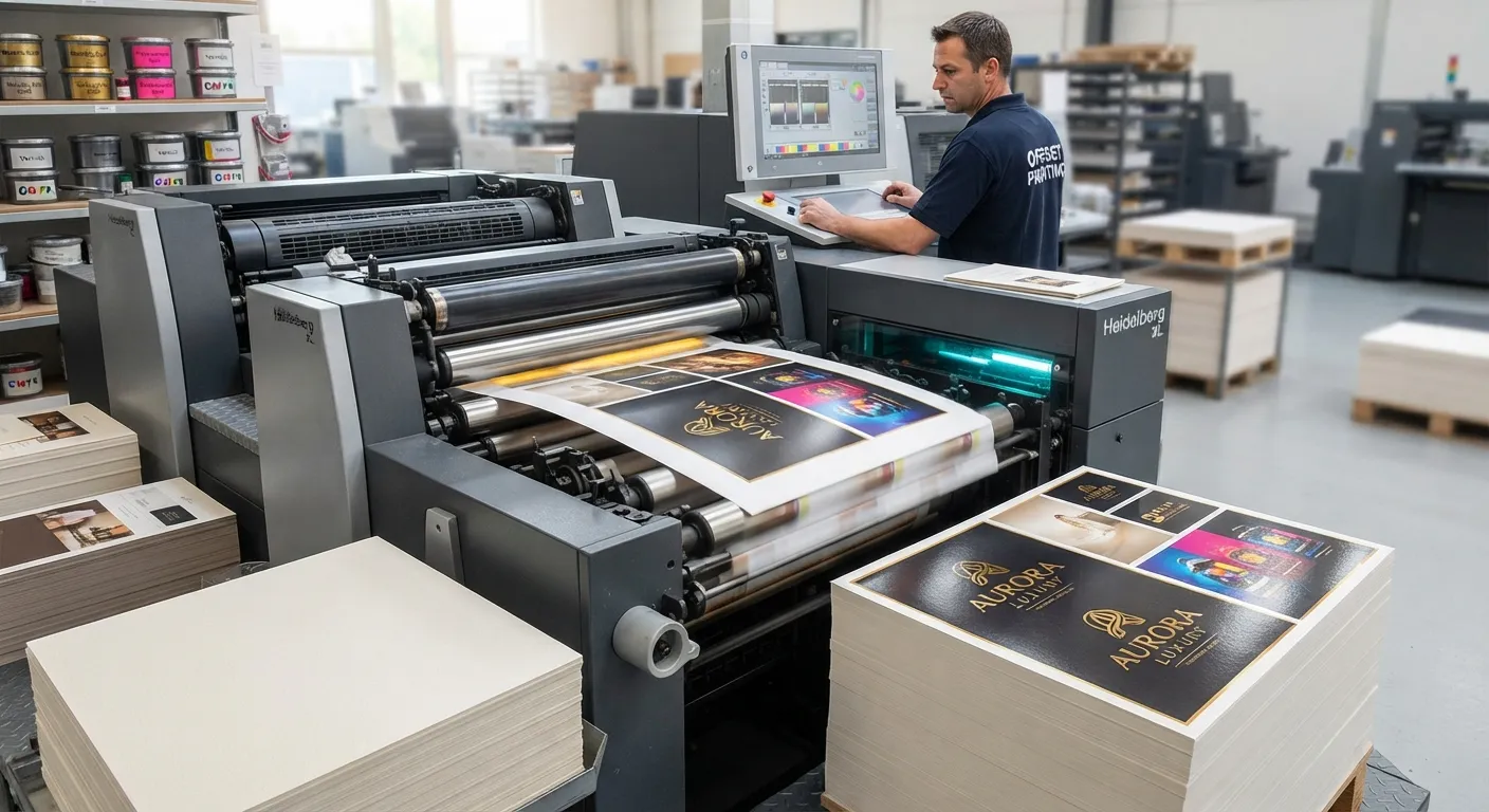 Sheet-fed Offset printing