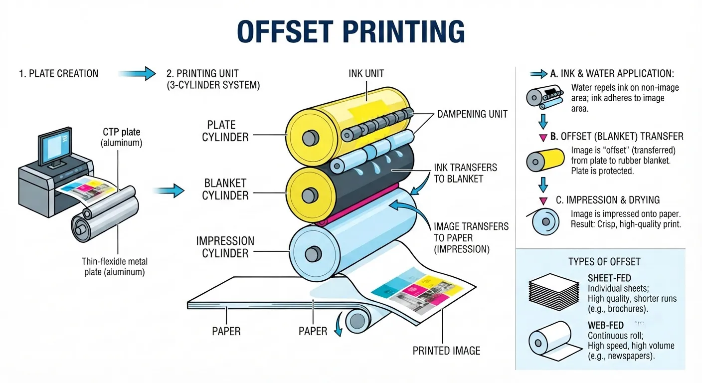 What is Offset Printing