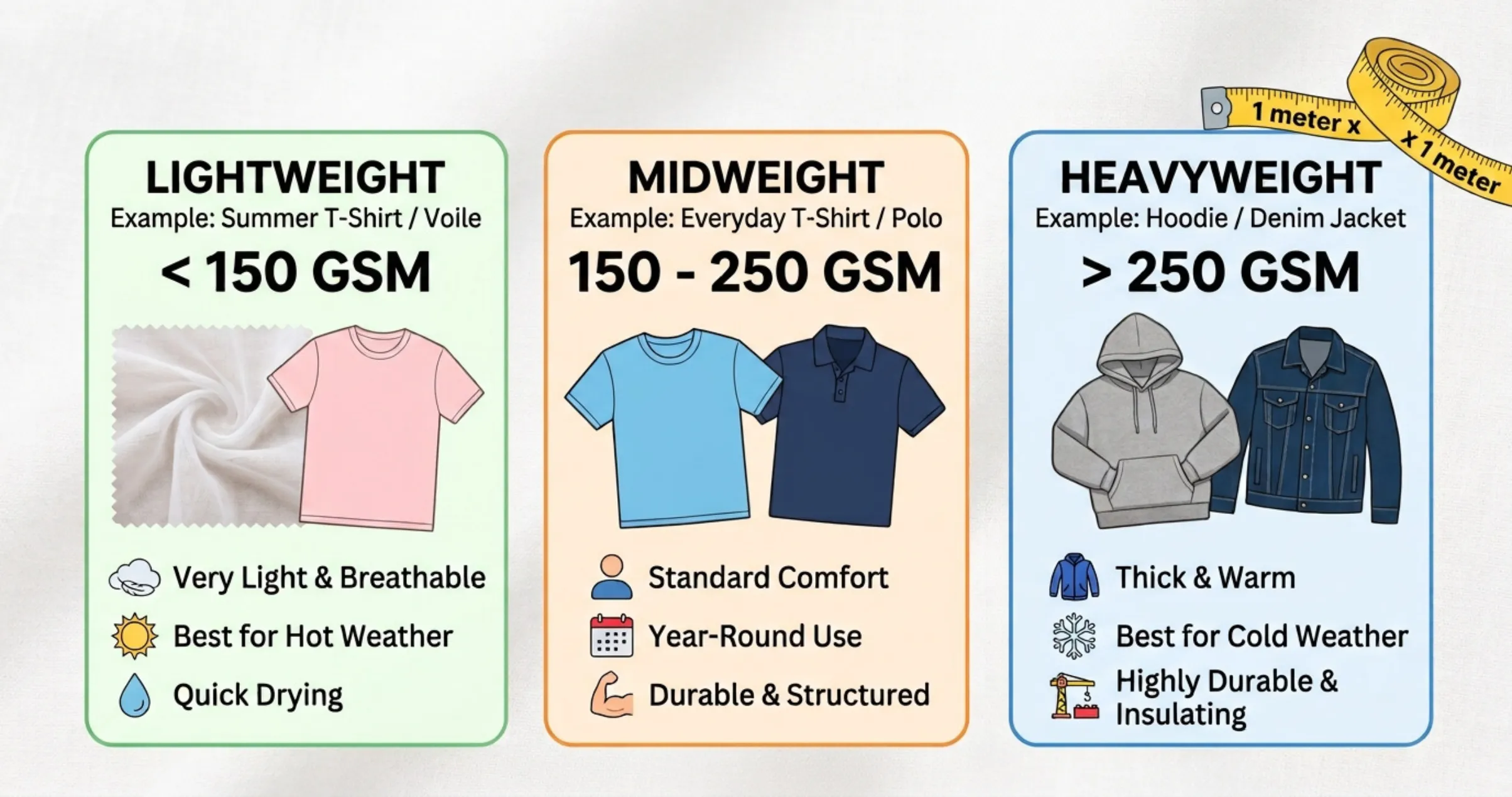 What Is GSM in Fabric