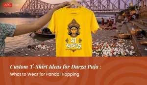 Custom t-shirt for Durga Puja