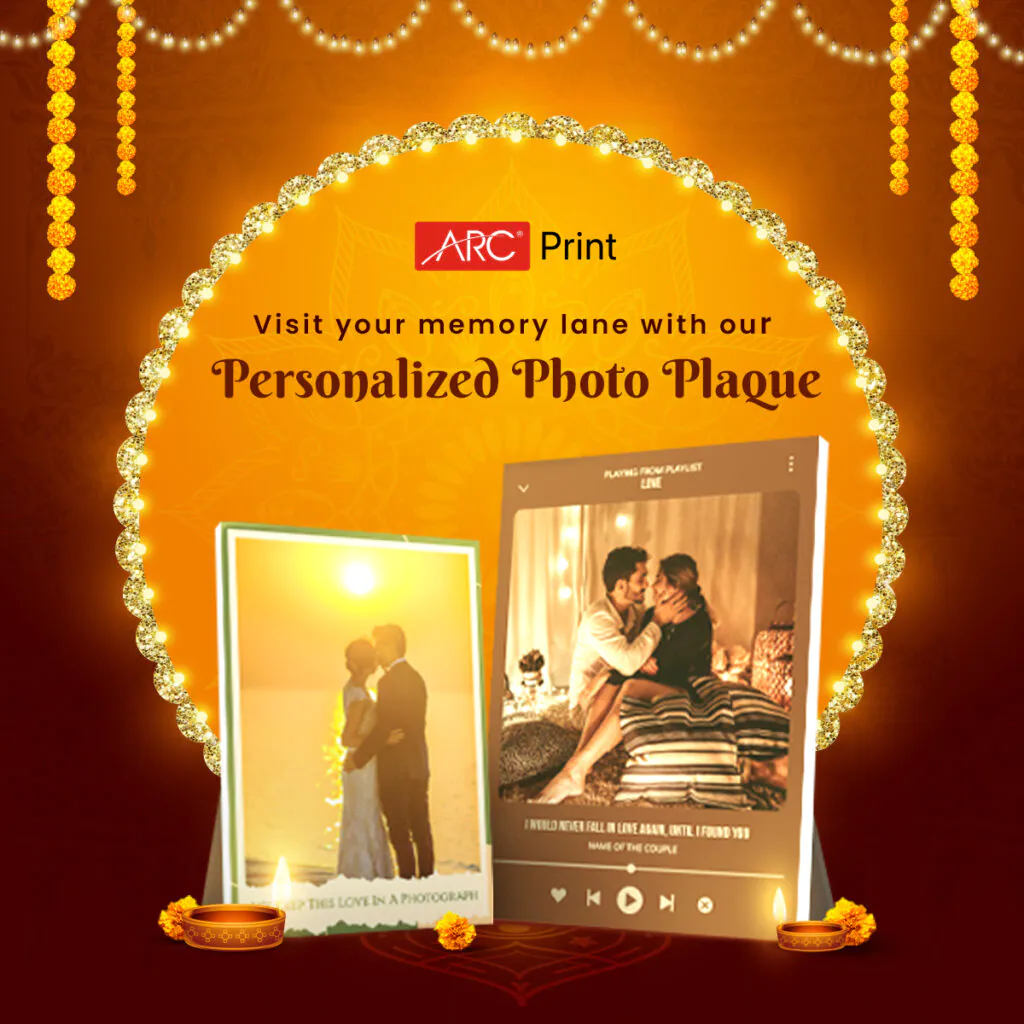 Personalized Photo Frame or Plaque Will Be a Memorable Diwali Gift