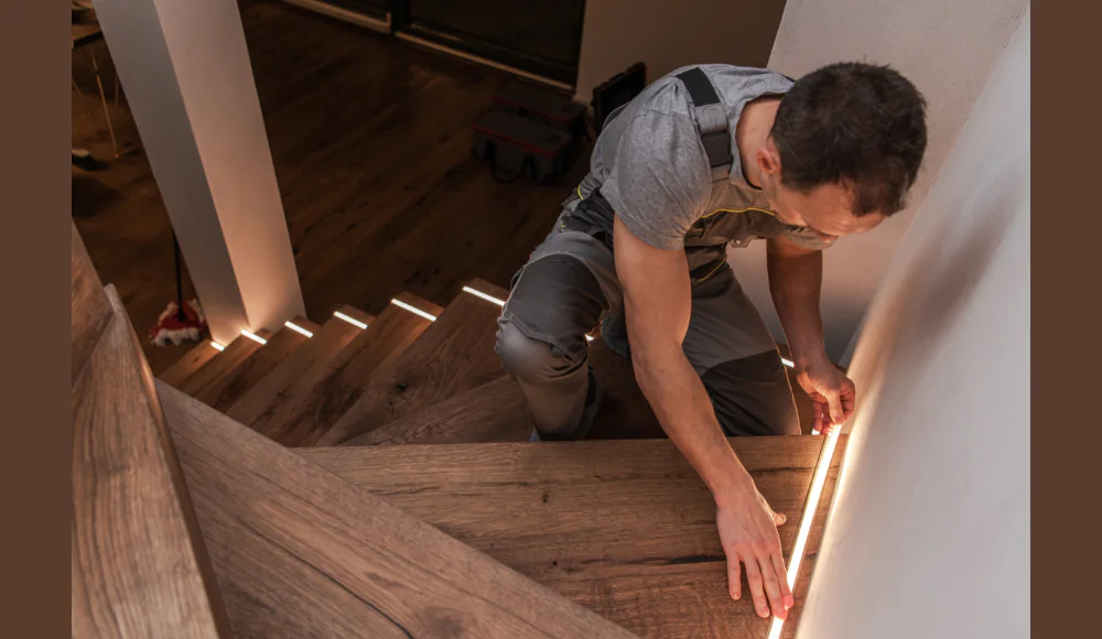 Wooden LED Lamp