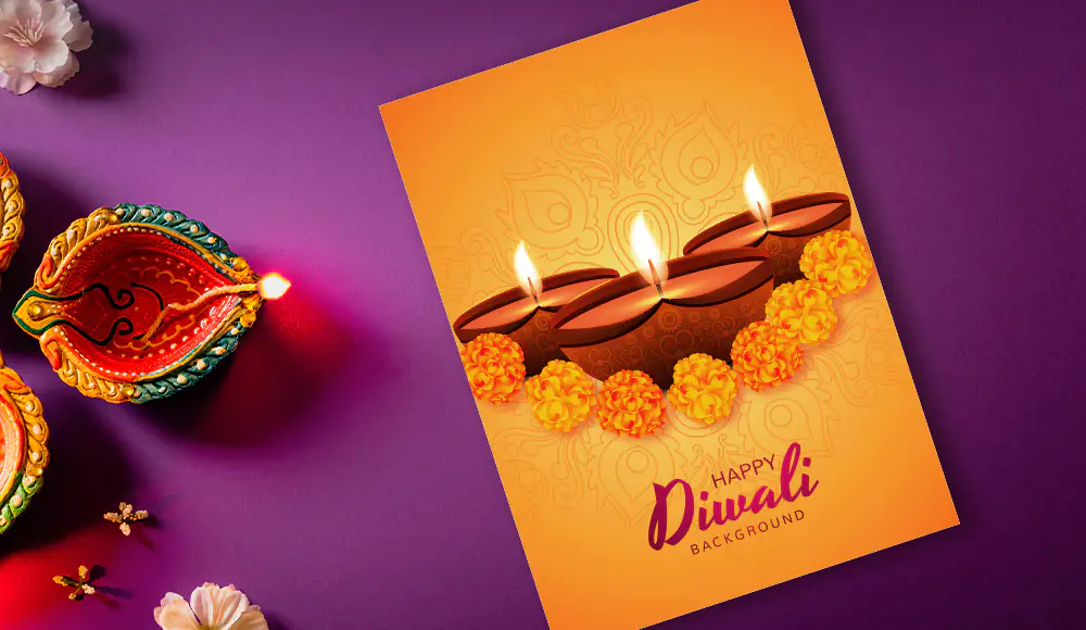 greeting card design ideas for diwali
