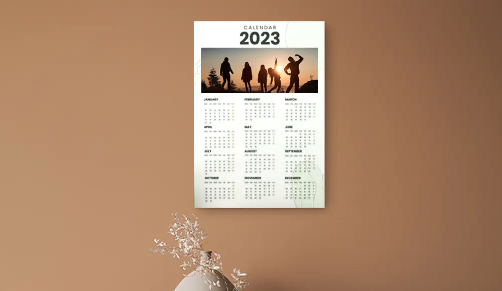 Customized Photo Calendar