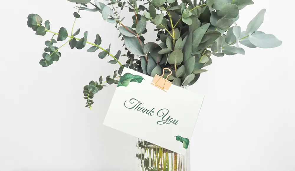 Designer Thank You Cards