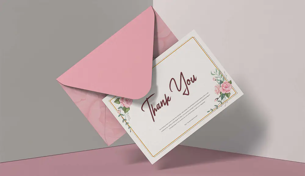 Thank You Card