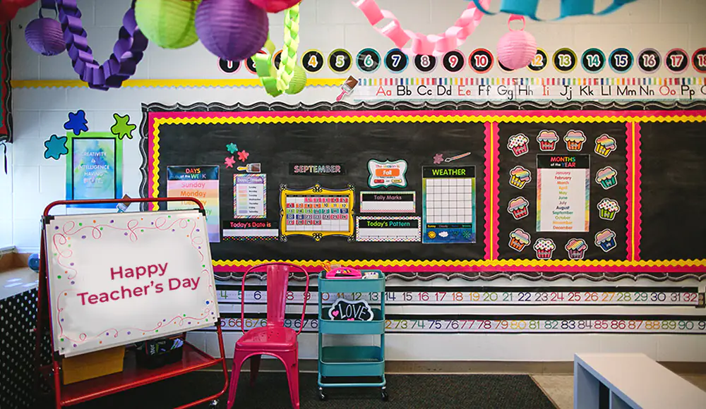 Themed Classroom Décor: Decoration for Teachers Day