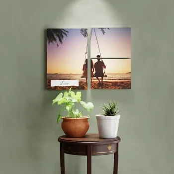 Split canvas gallery wraps