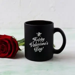 black mug