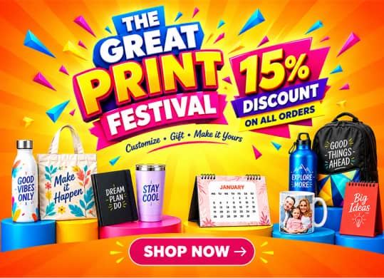 The Great Print Festival - Get 15% off with code FESTIVE15