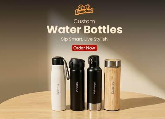 Custom Water Bottles Printing Online | Personalized Bottles | ARC Print